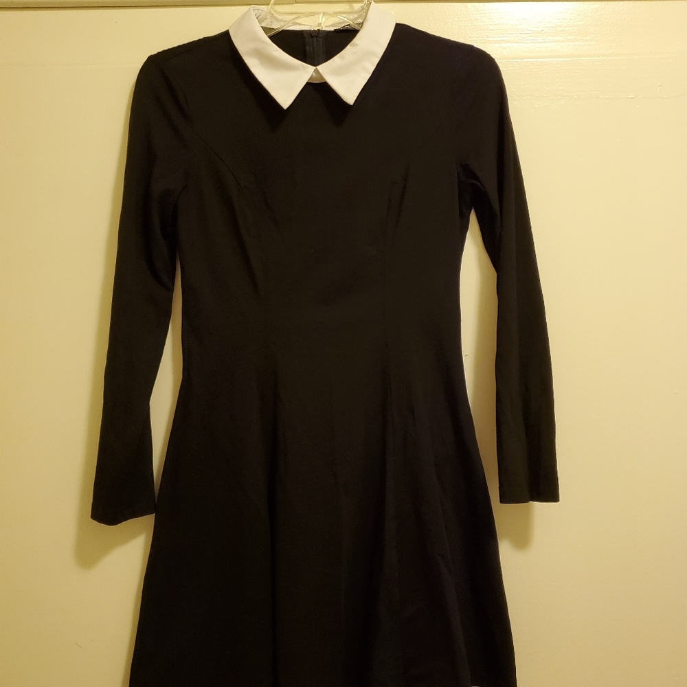 Black dress with sleeves